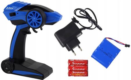 Leantoys Auto Terenowe Zdalnie Sterowane Rc 1:14 2.4G Niebieskie - zdjęcie 2