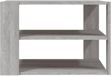 Vidaxl Stolik Kawowy Szary Dąb Sonoma 59,5X59,5X40 Cm (834255) - zdjęcie 2