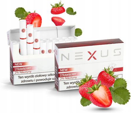 Nexus Strawberry 2% Wkłady Kompatybilne Z Iqos 20szt