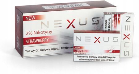 Nexus Strawberry 2% Wkłady Kompatybilne Z Iqos 10szt