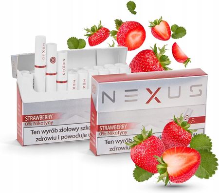 Nexus Strawberry Free Wkłady Kompatybilne Z Iqos 20szt