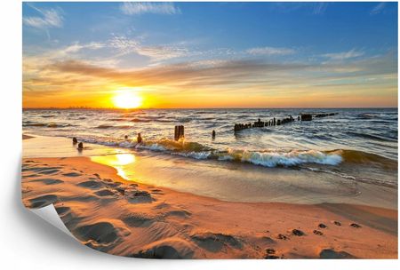 Doboxa Fototapeta Flizelina Plaża Zachód Słońca 104x70.5 A2