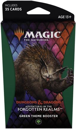 Magic The Gathering Theme Booster Adventures in the Forgotten Realms Theme Boosters Green