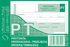 Zdjęcie Pt Protokół Przekazania/Przejęcia Środka Trwałego - Dębica
