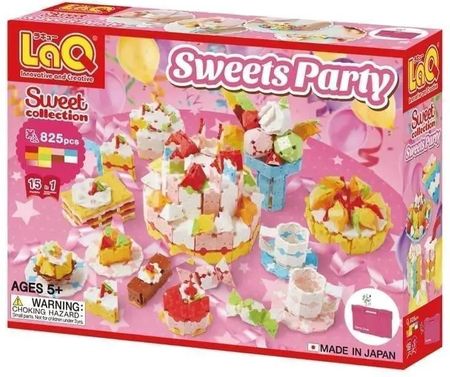 Laq Klocki Edukacyjne Sweets Party