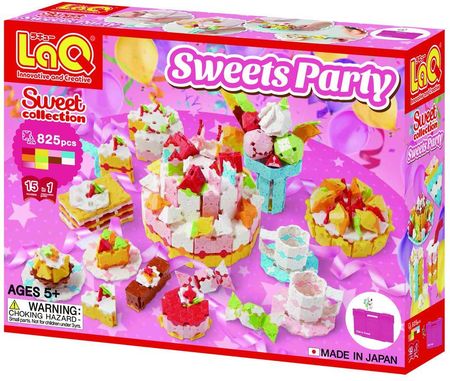 Laq Klocki Edukacyjne Sweets Party