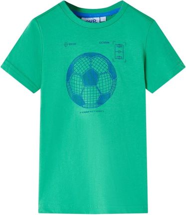 Koszulka dziecięca, zielona, 140