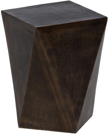 Bigbuy Home Stolik Brąz Aluminium 30X30X43,5 Cm