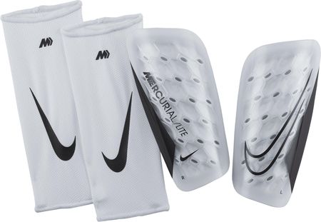 Nagolenniki Piłkarskie Nike Mercurial Lite - Biel