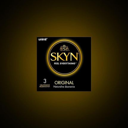 Skyn Skyn- Original Prezerwatywy Bez Lateksowe 3Szt.