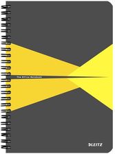 Zdjęcie Leitz Office Card Kołonotatnik A5 W Kratkę Żółty - Tarnów