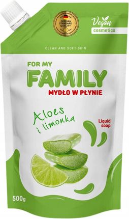 Mydło For my Family Aloes, Limonka 500 g