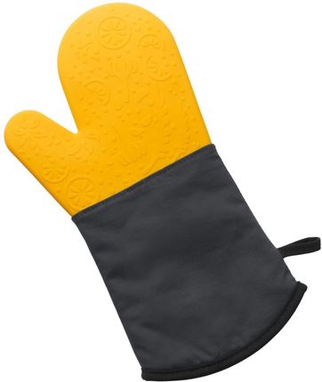 Rękawica kuchenna, silikon/bawełna/poliester, 34 x 19 cm, żółta / Lurch
