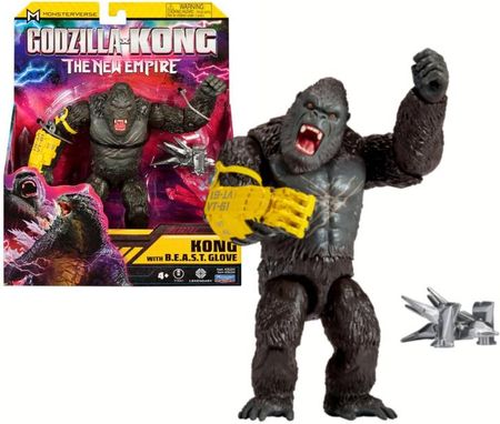 Playmates Godzilla x Kong  Figurka KONG 15cm 35204