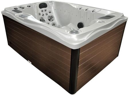 Jacuzzi Hydrosan 200X135 cm 230V Biała Perła Obudowa Kawa Spa749