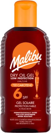 Malibu Dry Oil SPF6 Suchy Olejek Z Karotenem 200ml