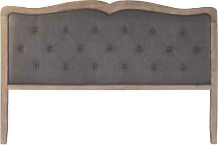 Dkd Home Decor Zagłówek do łóżka Ciemny szary Drewno kauczukowe 160 x 10 120 cm (S3053064)