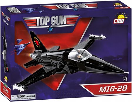 Cobi Top Gun 5859 Samolot Mig-28 332Kl.