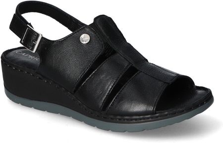 Sandały Caprice 9-28254-20/022 Czarne lico