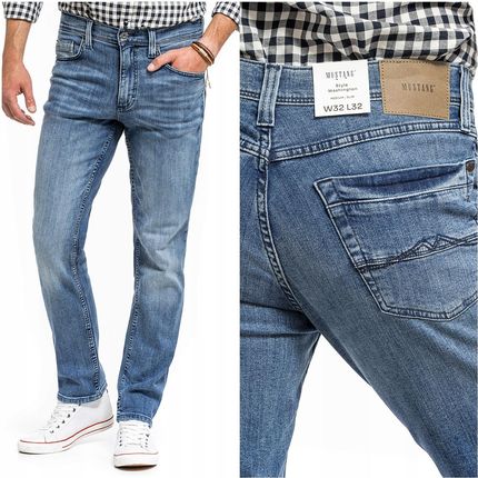 MUSTANG Heren Slim Jeans Washington - Authentieke Denim Broek