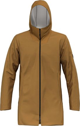 Kurtka z kapturem męska Salewa FANES 3L PTX HEMP 2/1 brązowa 00-0000028666_7020