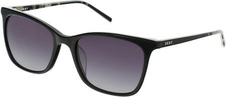 DKNY DK500S Damskie okulary przeciwsłoneczne, Oprawka: Acetat, czarny
