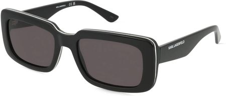 Karl Lagerfeld KL6101S Uniwersalne okulary przeciwsłoneczne, Oprawka: Tworzywo sztuczne, czarny