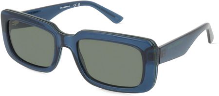 Karl Lagerfeld KL6101S Uniwersalne okulary przeciwsłoneczne, Oprawka: Tworzywo sztuczne, niebieski