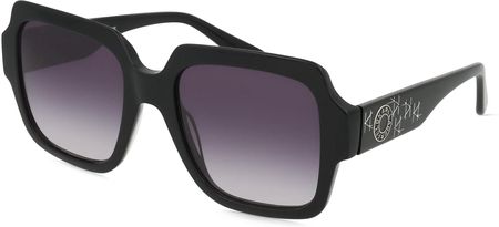 Karl Lagerfeld KL6104SR Uniwersalne okulary przeciwsłoneczne, Oprawka: Tworzywo sztuczne, czarny