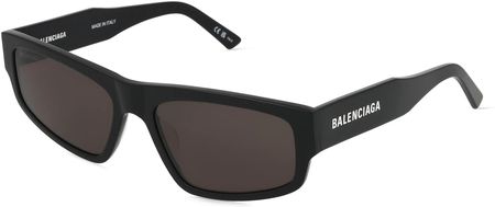 Balenciaga BB0305S Uniwersalne okulary przeciwsłoneczne, Oprawka: Octan z recyklingu, czarny