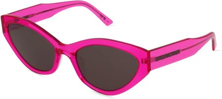 Balenciaga BB0306S Damskie okulary przeciwsłoneczne, Oprawka: Octan z recyklingu, różowy