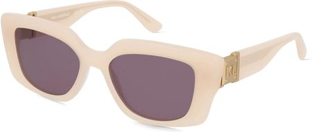 Karl Lagerfeld KL6125S Uniwersalne okulary przeciwsłoneczne, Oprawka: Tworzywo sztuczne, biały