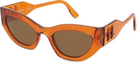 Karl Lagerfeld KL6122S Uniwersalne okulary przeciwsłoneczne, Oprawka: Tworzywo sztuczne, żółty