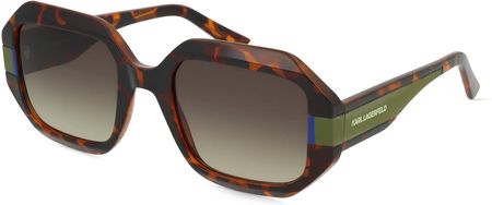 Karl Lagerfeld KL6124S Uniwersalne okulary przeciwsłoneczne, Oprawka: Tworzywo sztuczne, brązowy
