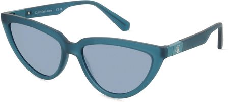 Calvin Klein Jeans CKJ23658S Uniwersalne okulary przeciwsłoneczne, Oprawka: Tworzywo sztuczne, niebieski