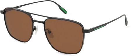 Lacoste L261S Uniwersalne okulary przeciwsłoneczne, Oprawka: Metal, czarny