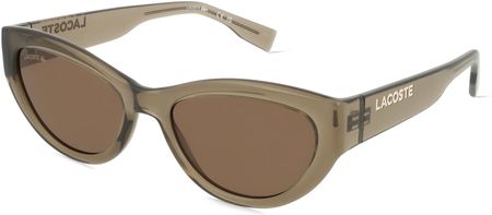 Lacoste L6013S Uniwersalne okulary przeciwsłoneczne, Oprawka: Tworzywo sztuczne, zielony