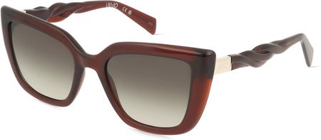Liu Jo LJ789S Damskie okulary przeciwsłoneczne, Oprawka: Tworzywo sztuczne, brązowy