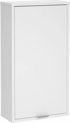 Fmd Wisząca szafka łazienkowa, 36,8x17,1x67,3 cm, biała (447424)