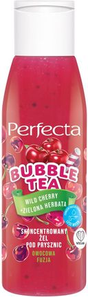 Perfecta Bubble Tea Wild Cherry I Zielona Herbata Skoncetrowany Żel Pod Prysznic 100 ml