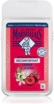 Le Petit Marseillais Extra Gentle Shower Gel Cherry & Jasmin Żel Pod Prysznic O Kojącym Zapachu 250 ml