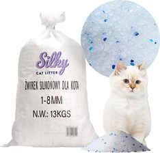 Calitti Silky Żwirek Silikonowy Dla Kota Micro Silky 13kg
