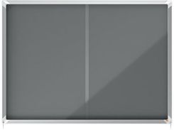 Zdjęcie Nobo Premium Plus Gablota Filcowa Szara 18Xa4 - Dębica