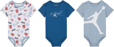 Body z nadrukiem dla niemowląt Jordan Flight Patch (12–24 M) - Niebieski