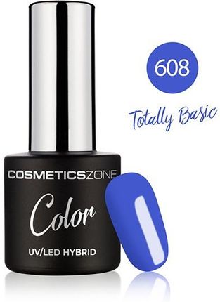 Cosmetics Zone lakier hybrydowy niebieski 7ml - Totally Basic 608