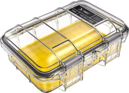 Peli M40 Micro Case | Mini walizka, etui wew 15x9x5cm żółta