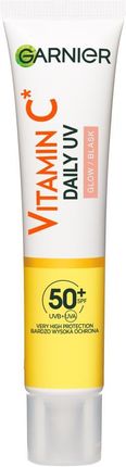 Garnier Vitamin C rozświetlający fluid na dzień z filtrem SPF50+ nadający blask 40ml