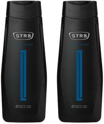 Zestaw 2x STR8 Live True Odświeżający żel pod prysznic, 400ml