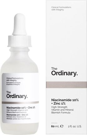 The Ordinary Serum Rozjaśniające Niacinamide 10% + Zinc 1% 60ml