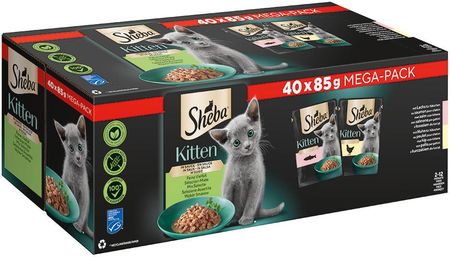 Корм для котів Sheba Junior з вибором смаків 40x85 г - фото 3